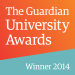 The Guardian University Awards Winner 2014