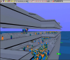 Output from vrEXODUS representation of a maritimeEXODUS v5.0 simulation of an assembly on a RORO ferry - pic3