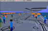 Output from vrEXODUS representation of maritimeEXODUS v5.0 simulation of an assembly on a large passenger cruise ship - pic3