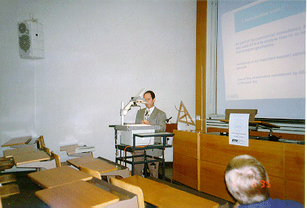 Dr Sinai Lecturing